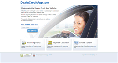 Desktop Screenshot of dealercreditapp.com
